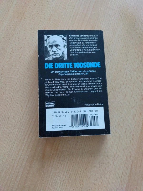 Die dritte Todsünde