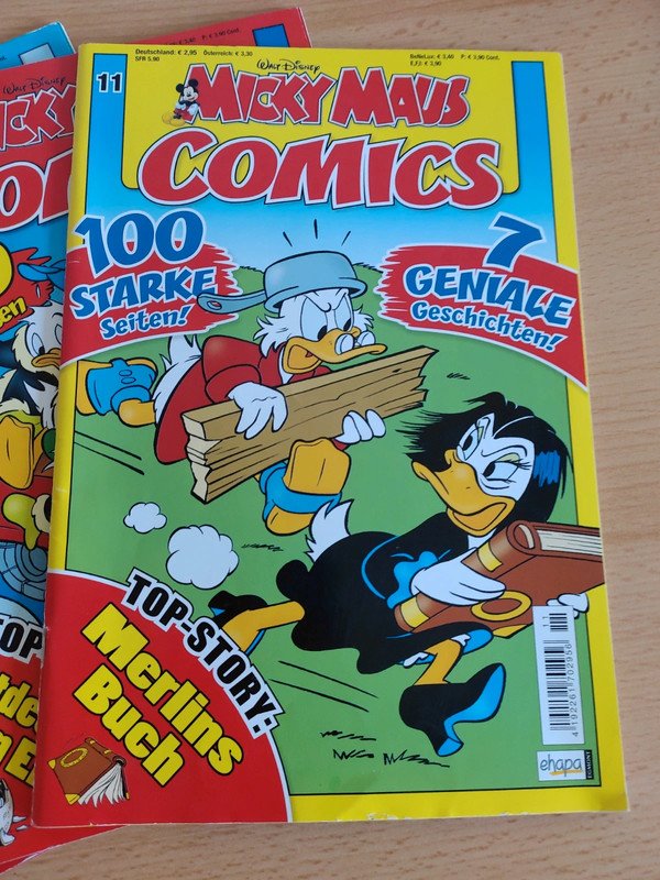 3 Micky Maus Comics