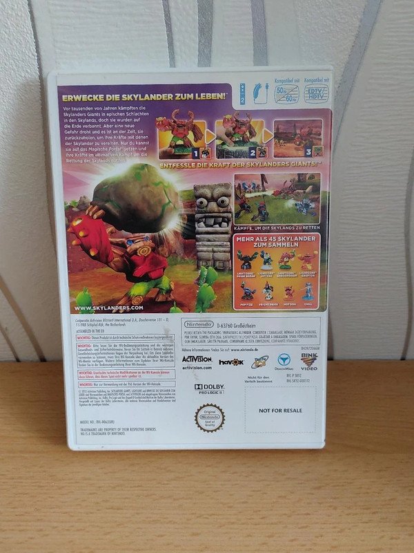 Skylanders Giants Wiiu Spiel