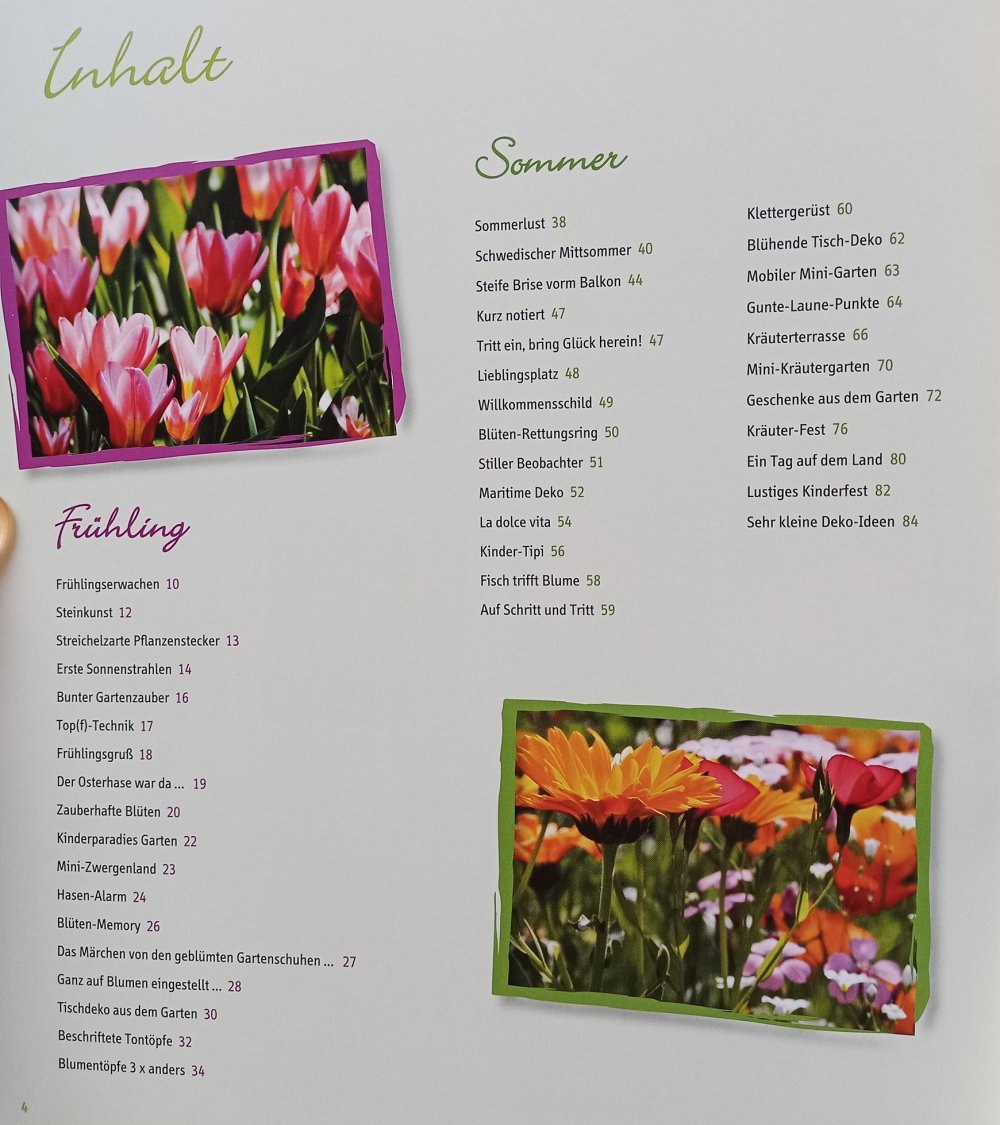 Mein Zuhause im Grünen -Kreative Ideen