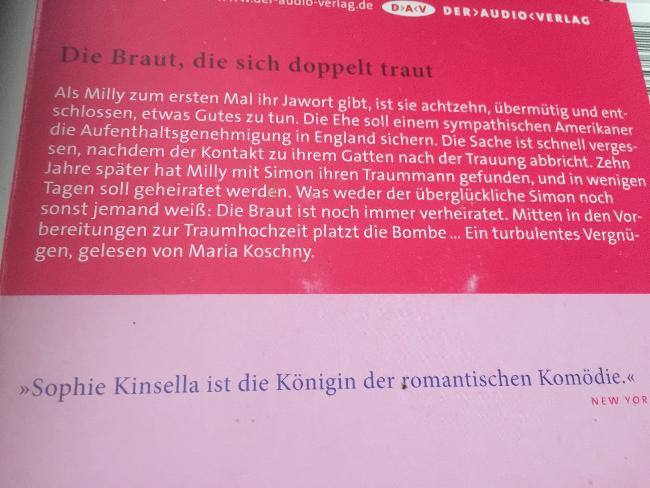 Die Heiratsschwindlerin Hörbuch