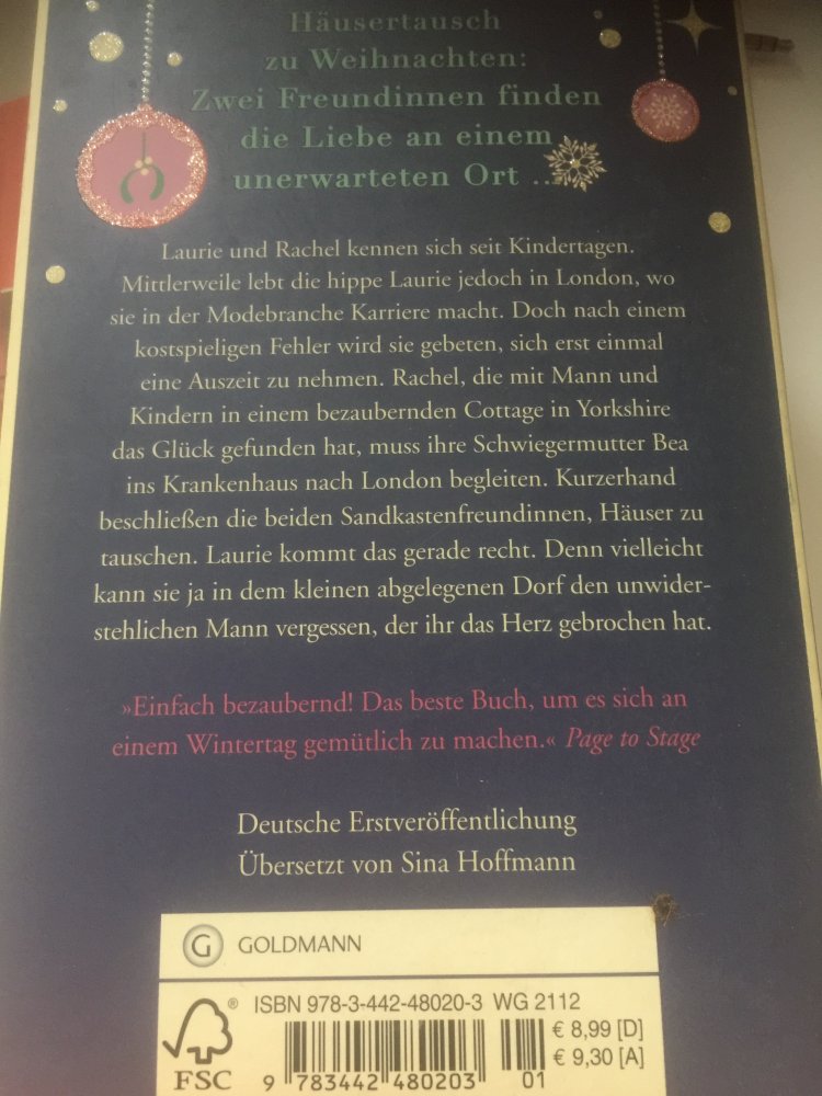 Ein Kuss unter dem Mistelzweig