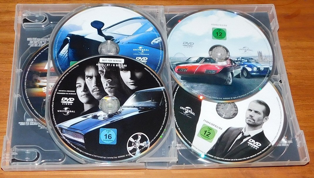 Fast & Furious 1-9