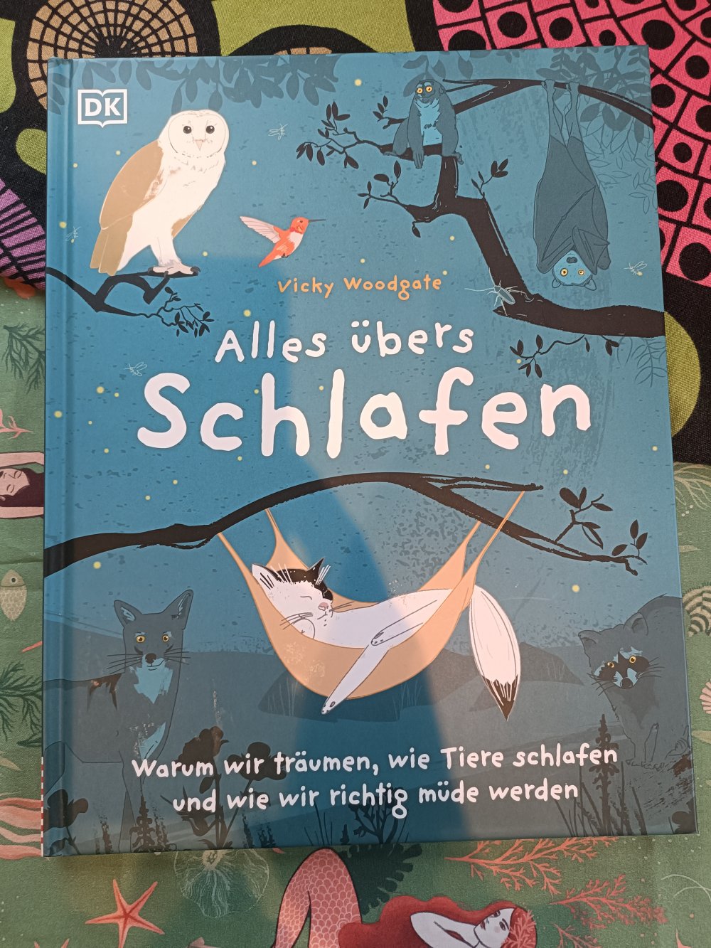 Buch Alles übers Schlafen,Vicky Woodgate, träumen, Tiere, Menschen, pflanzen, Sachbuch, Kinderbuch