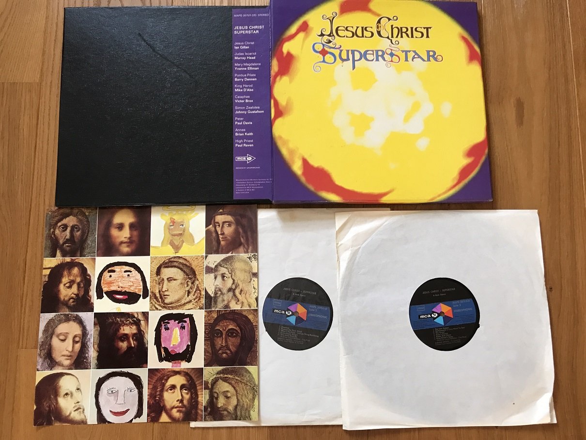 Musical 2LP's Jesus Christ Superstar, M-M---