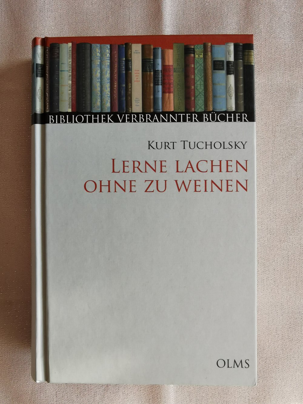 Buch „Lerne lachen ohne zu weinen“ von Kurt Tucholsky *neu*