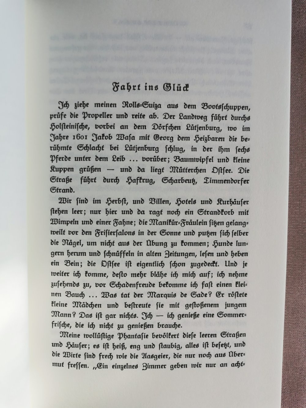 Buch „Lerne lachen ohne zu weinen“ von Kurt Tucholsky *neu*