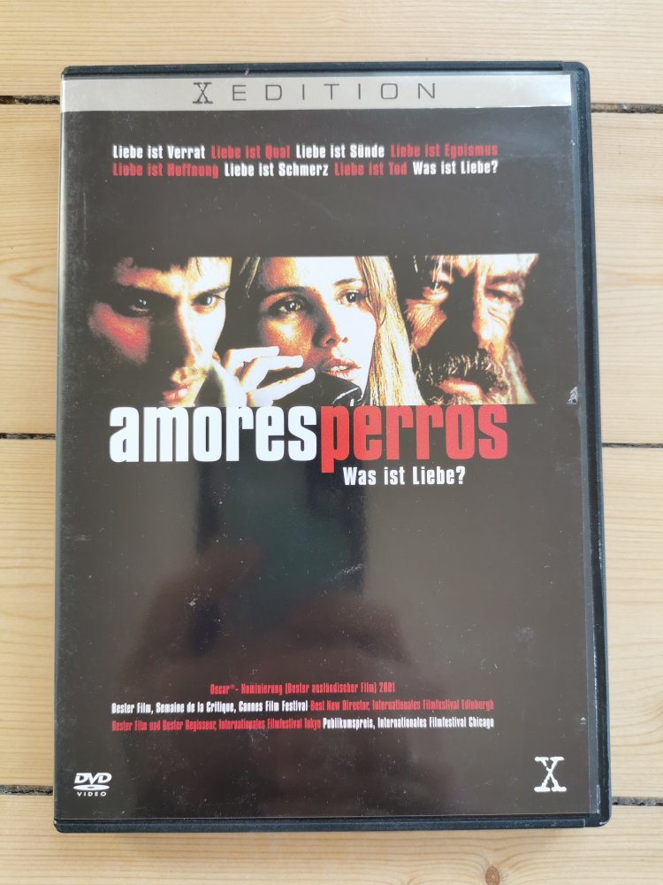 DVD amores perros -  Was ist Liebe?, Mexiko, 2001