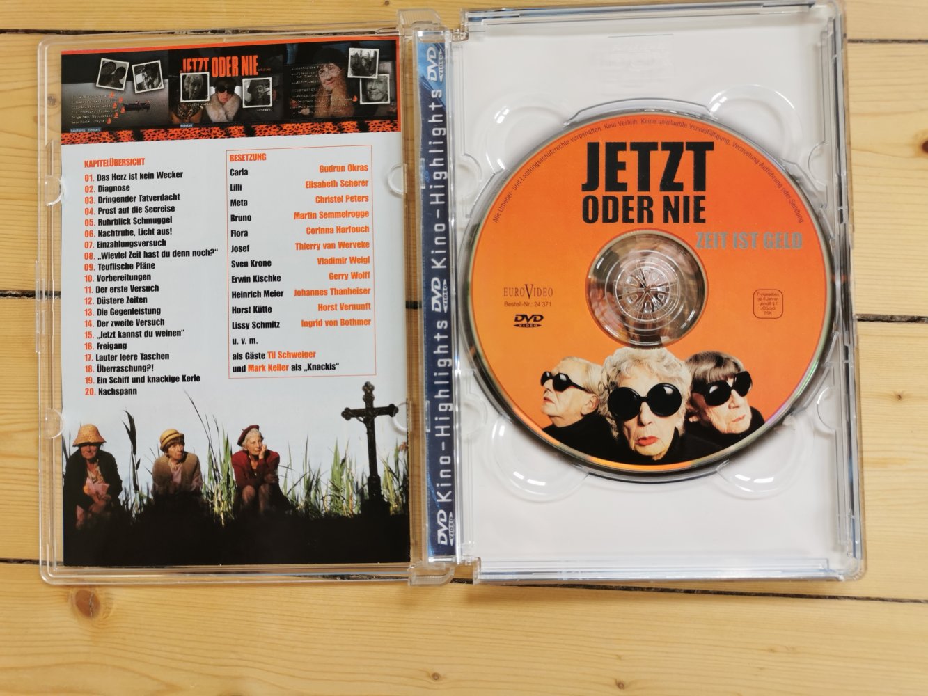 DVD Jetzt oder nie - Zeit ist Geld