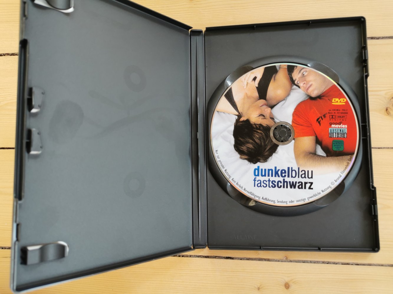 DVD dunkelblaufastschwarz, Spanien, 2006