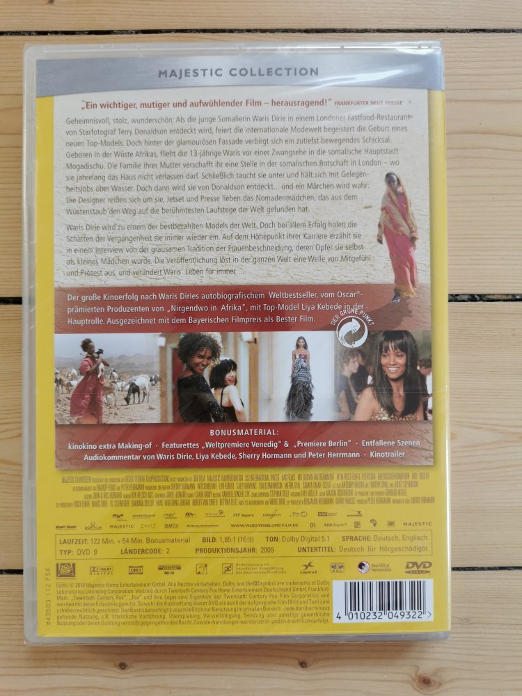 DVD Wüstenblume, 2009, *OVP*