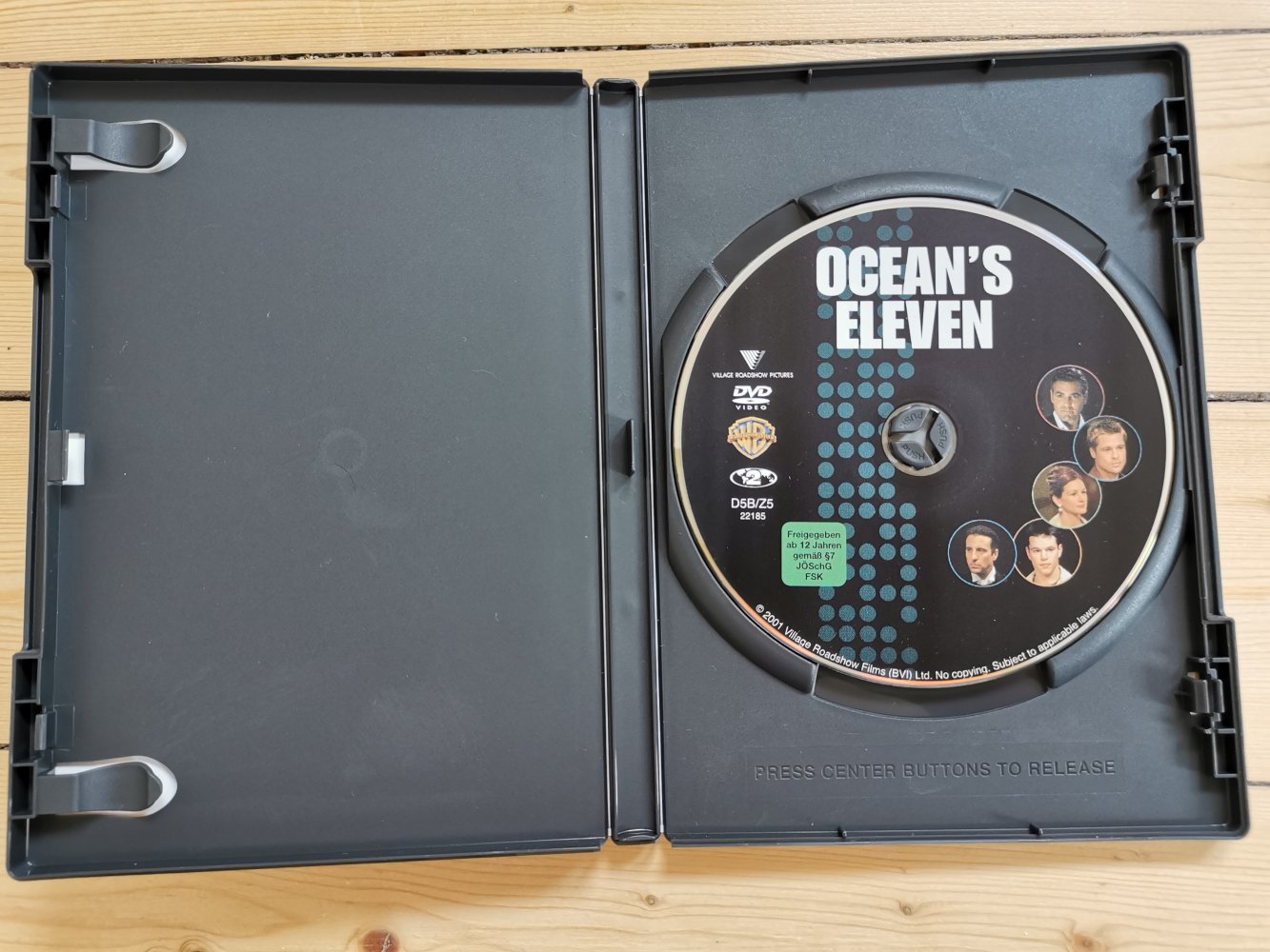 DVD Ocean's Eleven, 2001