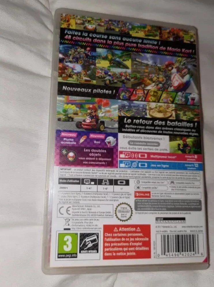 Mario Kart 8 Deluxe Switch Game