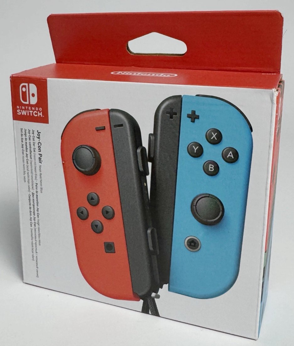 Nintendo Switch Joy-Con-Controller-Paar – Neonrot/Neonblau – BRANDNEU