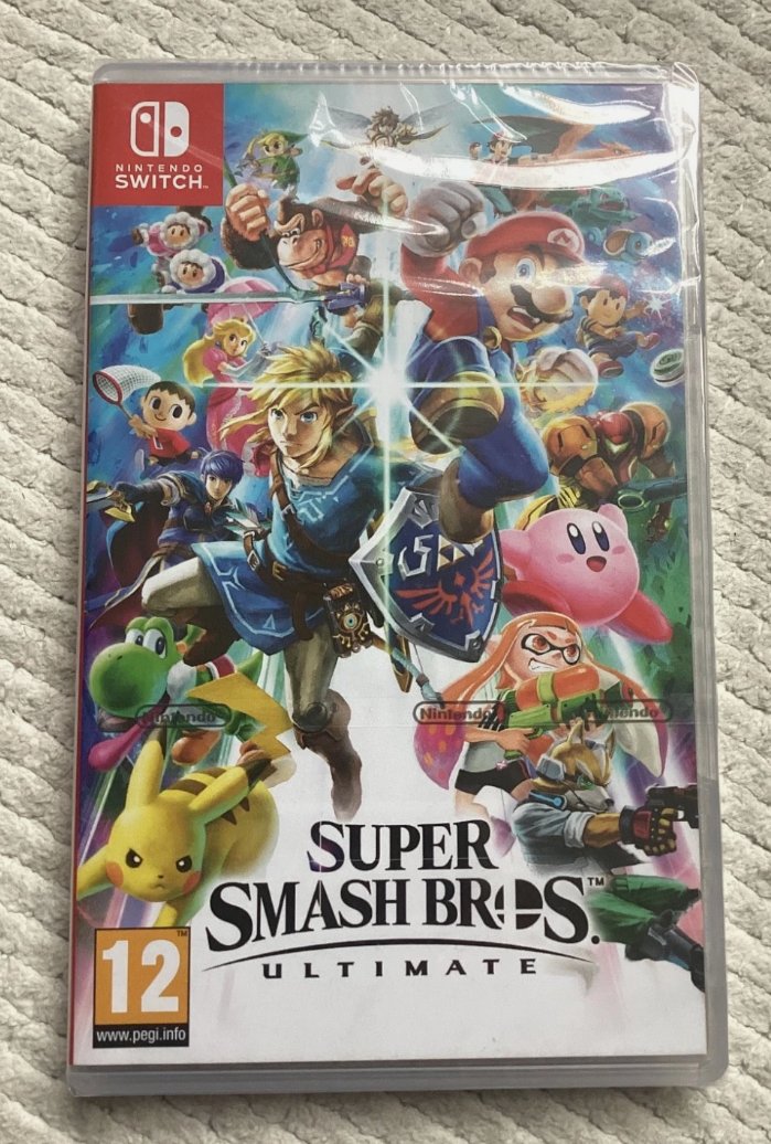Super Smash Bros. Ultimate für Nintendo Switch (brandneu und versiegelt)