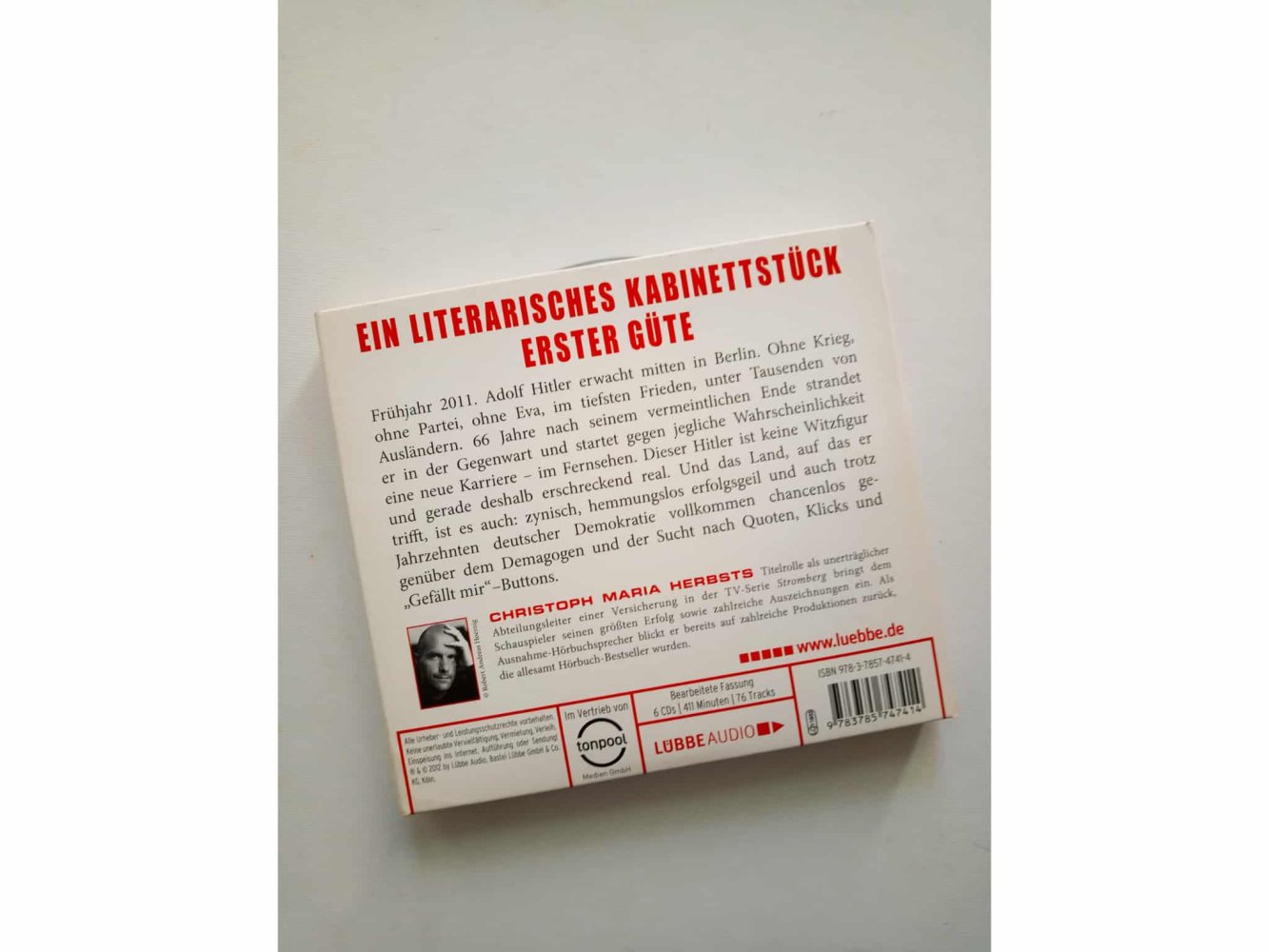 Hörbuch Timur Vermes Er ist wieder da Christoph Maria Herbst 6 CD - VB!