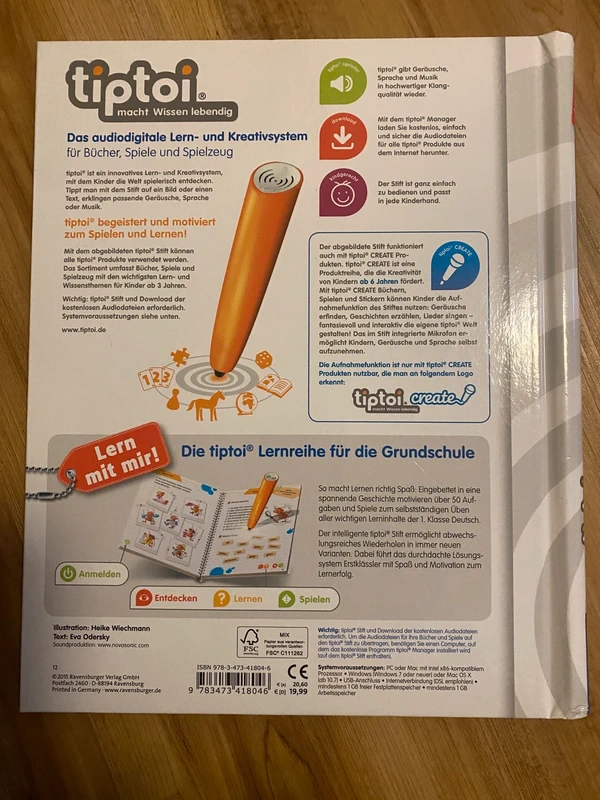 tiptoi® Deutsch 1. Klasse