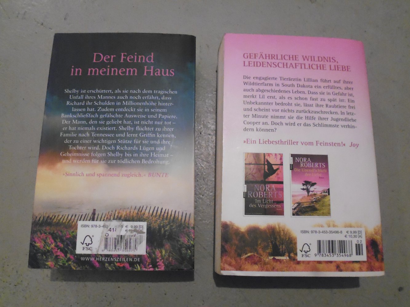 Nora Roberts Romane | Liebes-Thriller