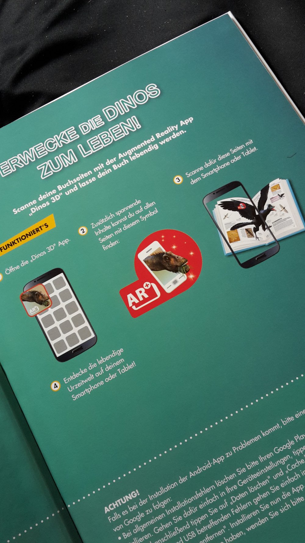 Wissen : Dinosaurier Buch mit App