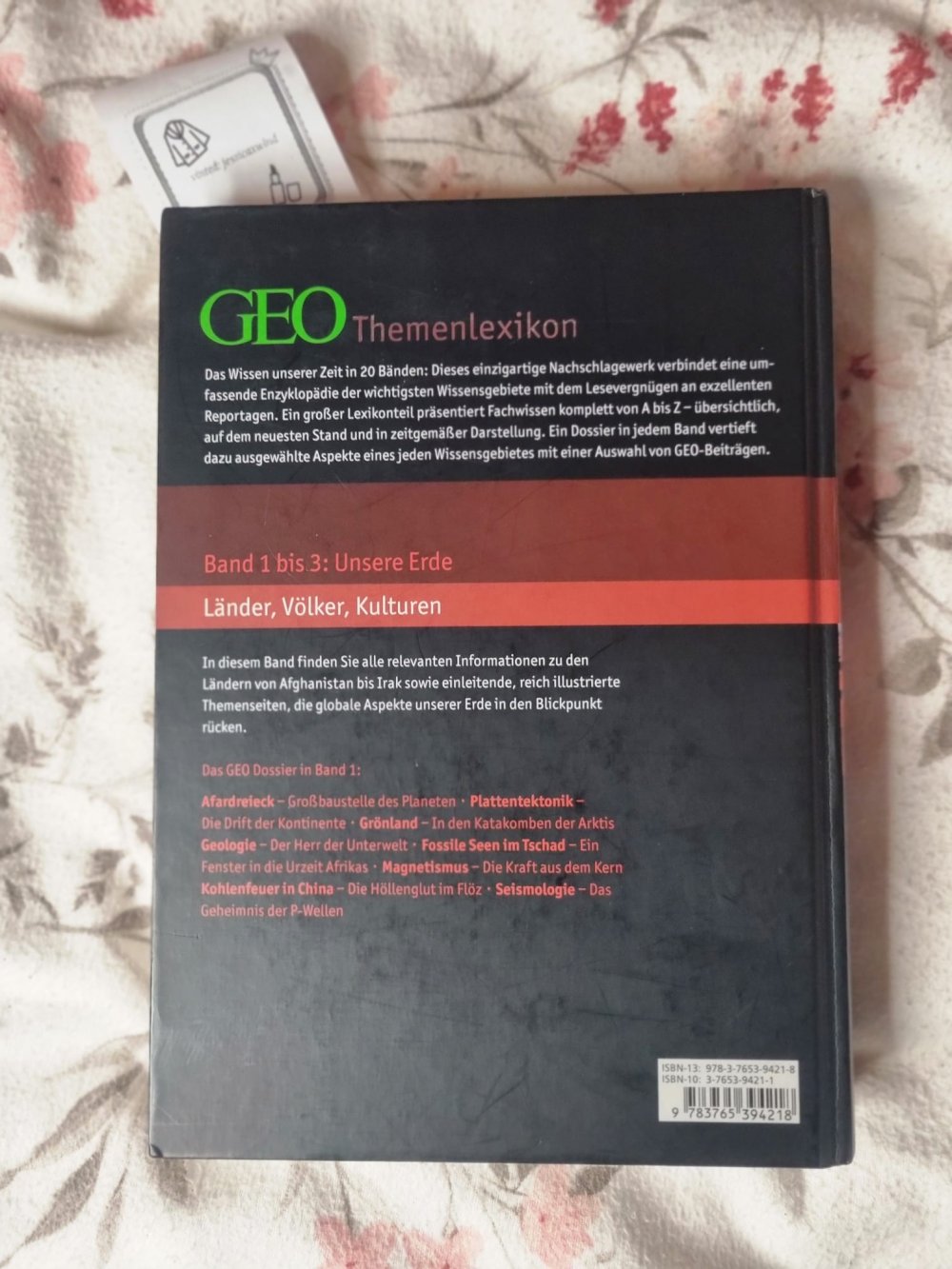 GEO Themenlexikon Unsere Erde Band 1 A - Irak