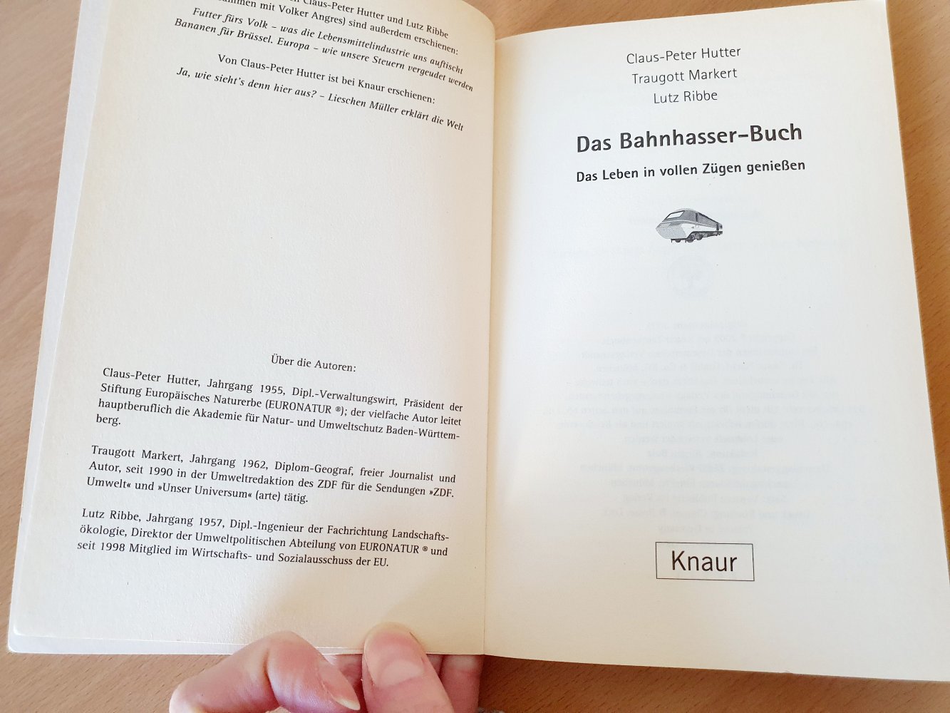 Das Bahnhasserbuch Leben in vollen Zügen Taschenbuch Humor