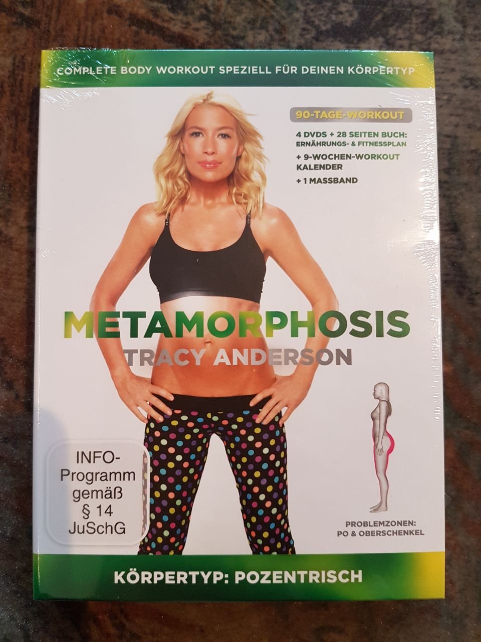 Tracy Anderson - Metamorphosis, Körpertyp: Pozentrisch