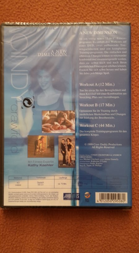Cindy Crawford - A New Dimension *DVD* *neu* *OVP*