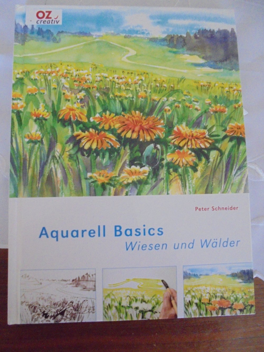 Buch Aquarell Basics Wiesen und Wälder zeichnen lernen