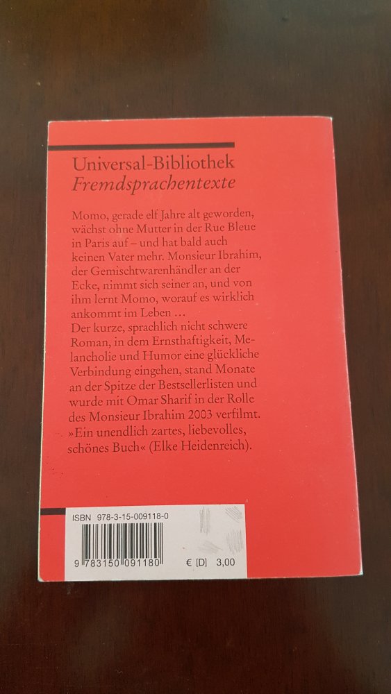 Monsieur Ibrahim et les fleurs du Coran