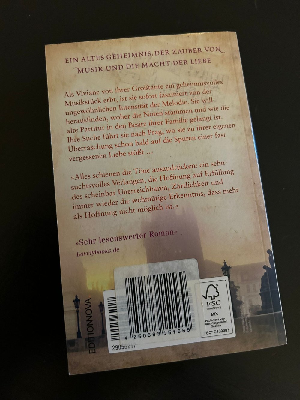 Roman von Constanze Wilken - Die vergessene Sonate