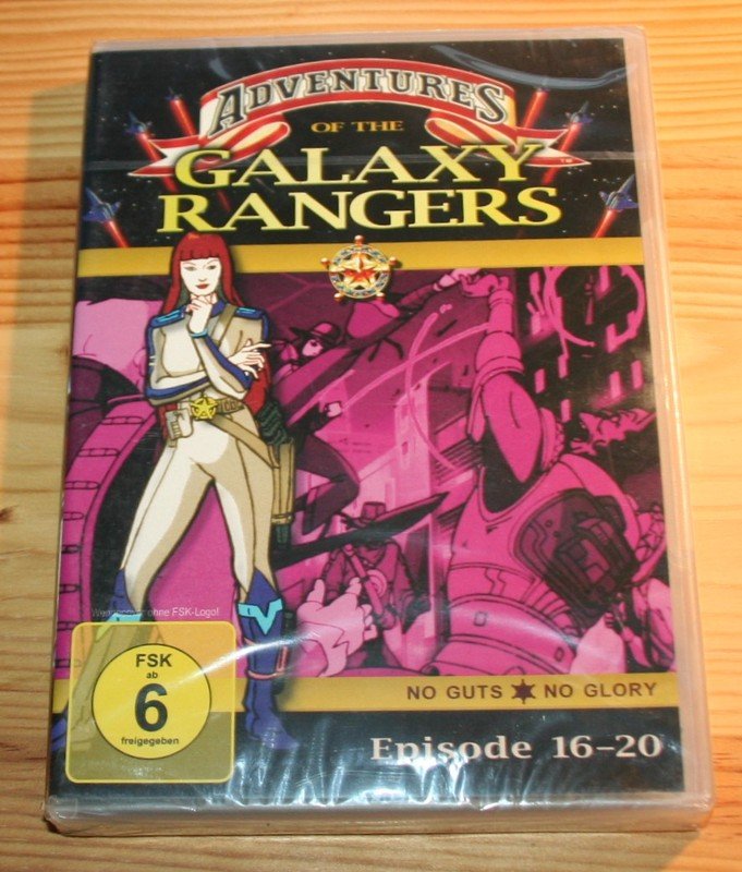 DVD Galaxy Rangers 1-5 Neu