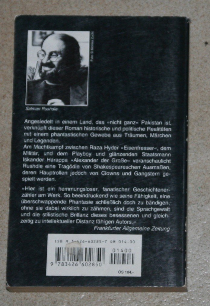 Scham und Schande - Salman Rushdie