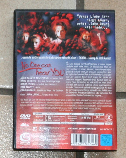 No One can hear you - Schrei so lange du noch kannst
