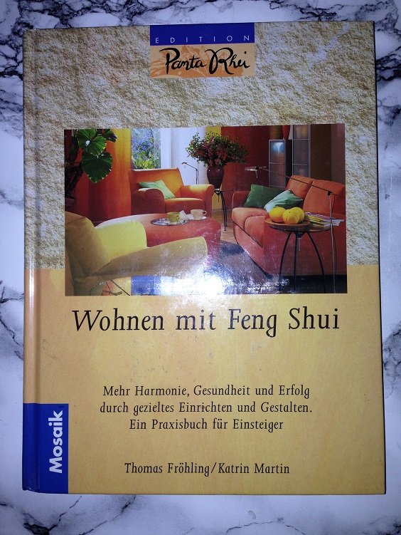 Buch 'Wohnen mit Feng Shui' Mindset Design Interior Glück Hardcover