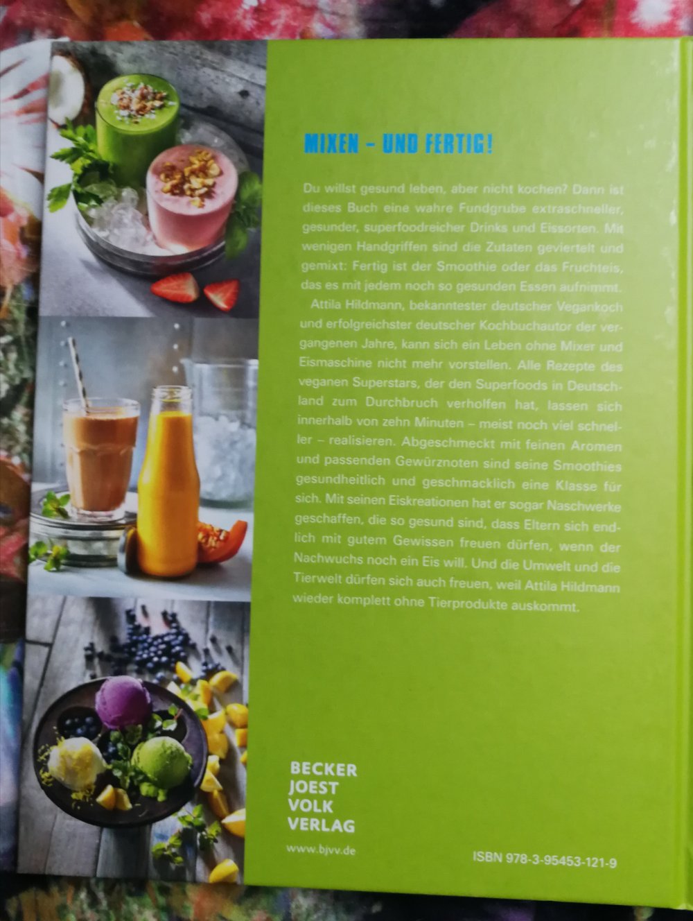 Kochbuch Vegan Smoothies, Shakes and Ice Cream