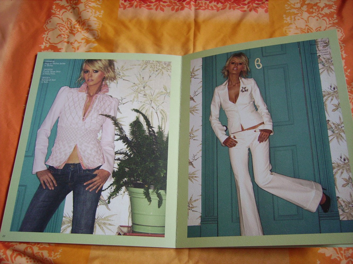 FRANKIE B. SPRING 2005/FRÜHLINGS-KOLLEKTIONS-KATALOG! US-RARITÄT!