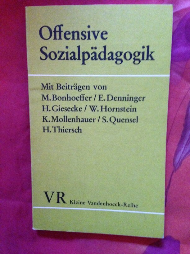 Offensive Sozialpädagogik Sachbuch Lehrbuch Buch Soziales