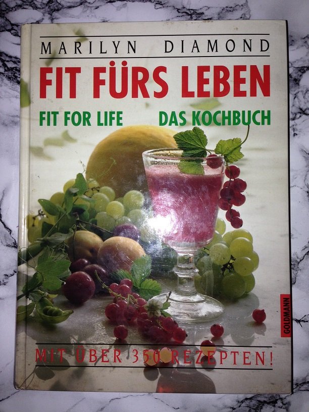 Fit fürs Leben, Das Kochbuch Marilyn Diamond Diät Trennkost Gesundheit Fitness Clean Eating