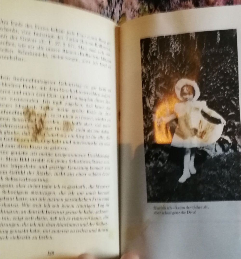 Buch Autobiographie Star Elizabeth Taylor Vom Dicksein Vom Dünnsein