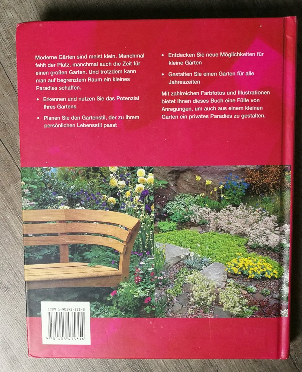 Kleine Gärten perfekt gestalten Gartenratgeber Lance Hattatt Hardcover 