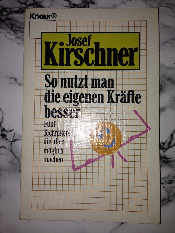 Buch Selbsthilfe Empowerment So nutzt man die eigenen Kräfte besser Josef Kirschner Vintage