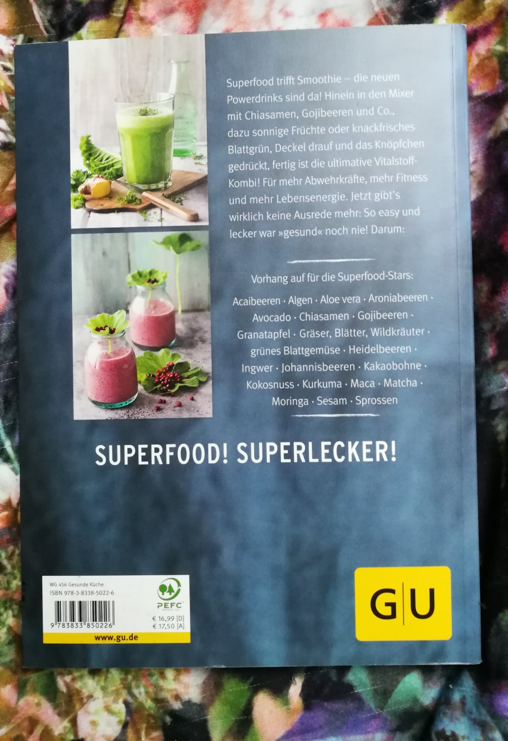 Buch Superfood Smoothies Vitalstoff-Power für mehr Energie 