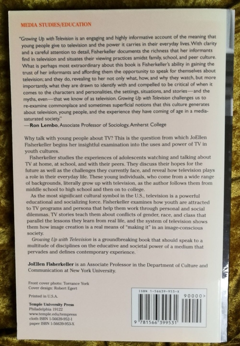 Englisches Buch Growing up with Television - JoEllen Fisherkeller