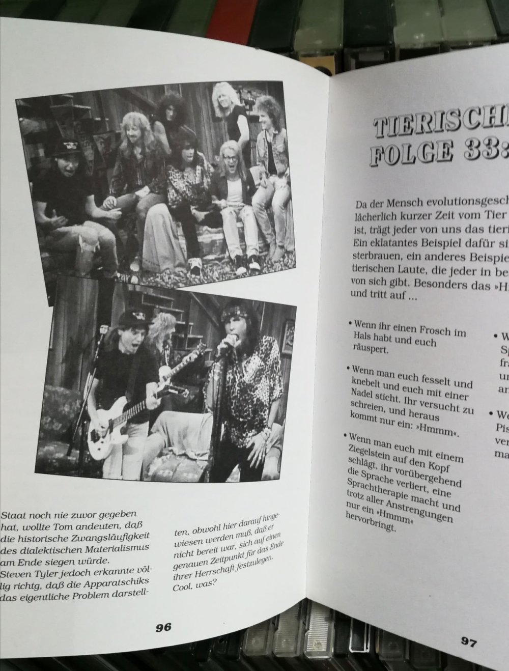 Buch Wayne's World Fanmuss Filmbuch Spass Metal True Vintage 90er Kult