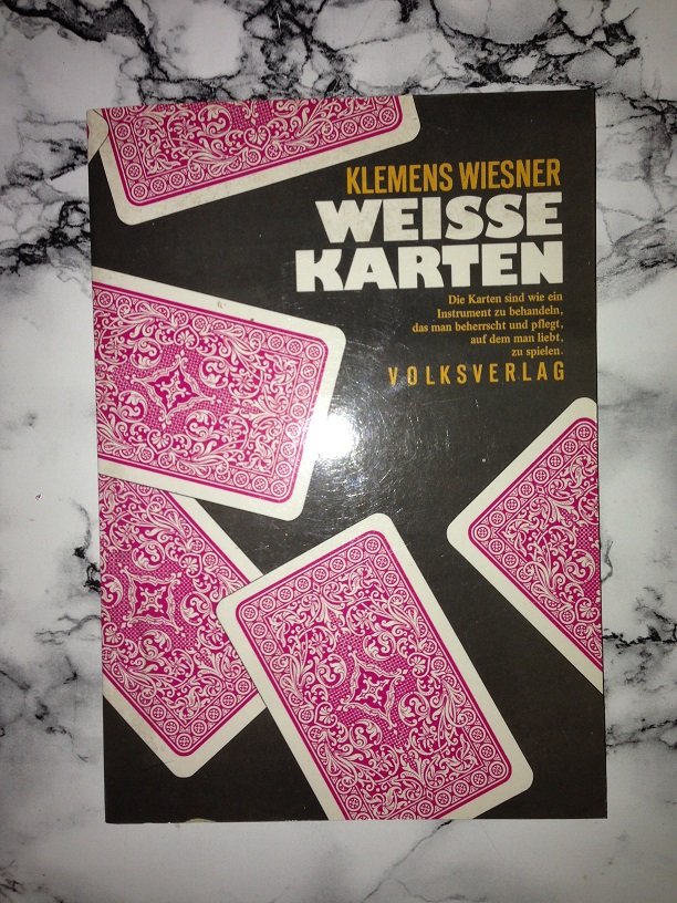 Buch True Vintage Weisse Karten Karten legen lernen Klemens Wiesner 1985