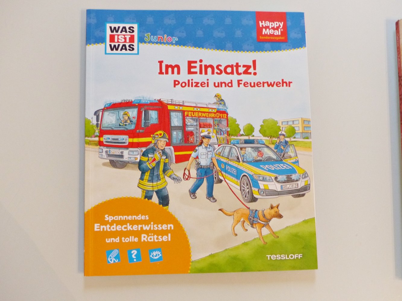Set mit zwei neuen Happy Meal Büchern