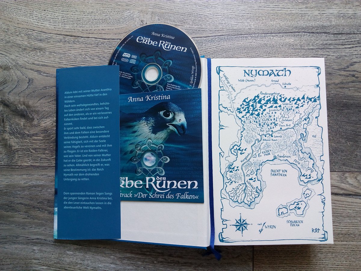 Der Schrei des Falken - Das Erbe der Runen Osanna Vaughn Fantasyroman Fantasy