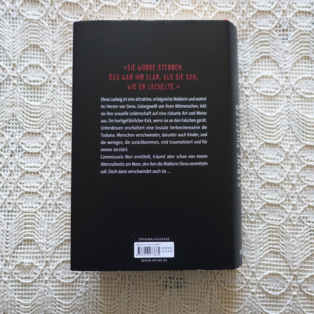 Thriller - Verschwunden, Spiegel-Bestseller, Hardcover, Leinen 