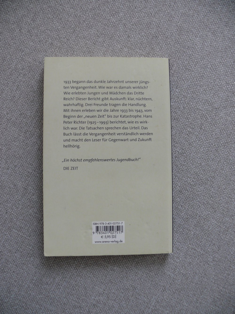 Wir waren dabei - Hans Peter Richter