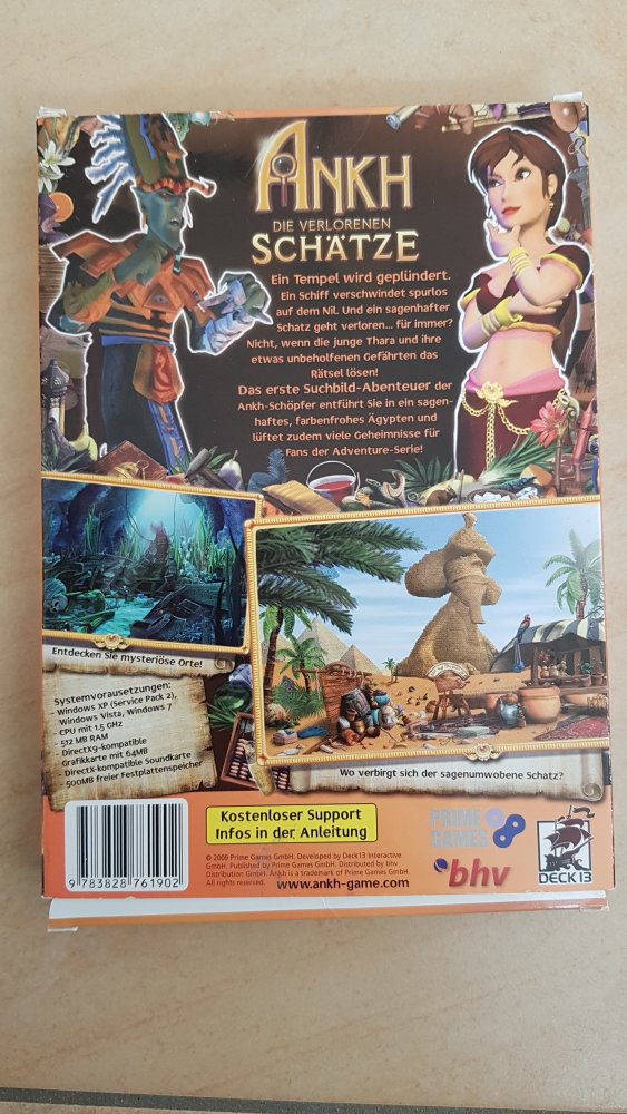 Ankh: Die verlorenen Schätze - PC-Spiel